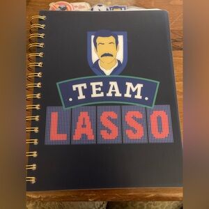 Team Ted Lasso Spiral Notebook Journal Brand New w/ Dividers ($15 Retail)